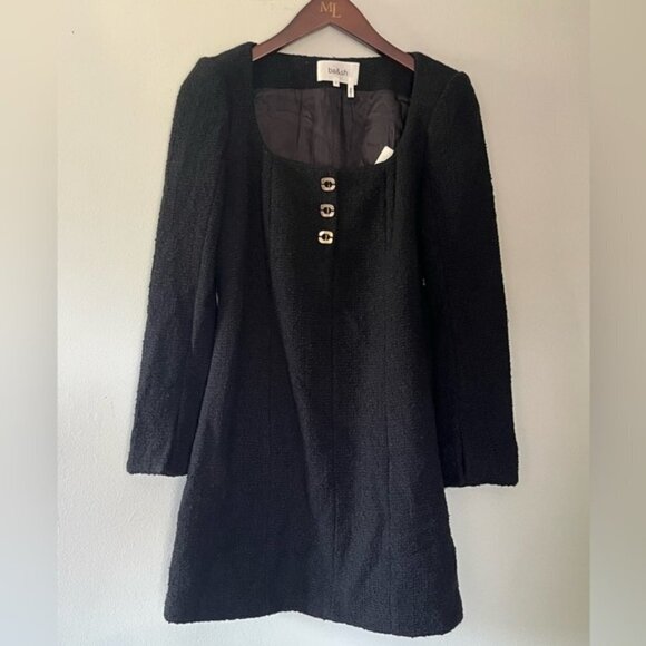 BA&SH Merveille square neck dress Size 2 - Picture 2 of 15